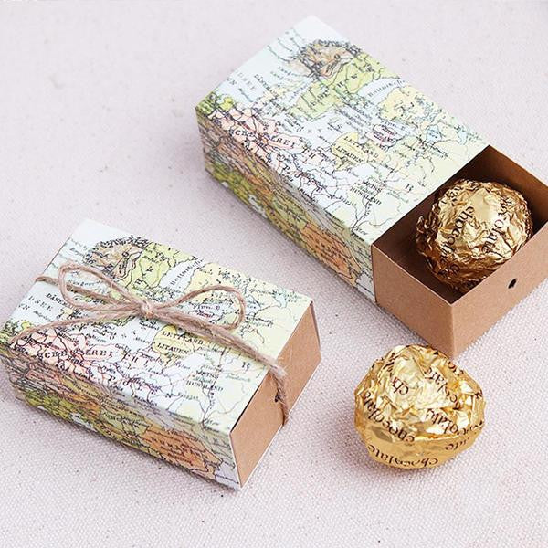 Chocolate Map Box by Mapboxes